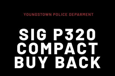 YPD SIG SAUER P320 CARRY SIZED 9MM PISTOLS WITH 3 MAGS AND NIGHT SIGHTS