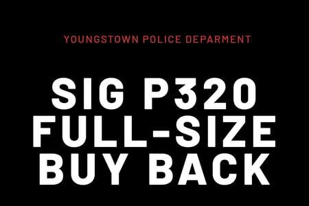 YPD SIG SAUER P320 FULL SIZED 9MM PISTOLS WITH 3 MAGS AND NIGHT SIGHTS