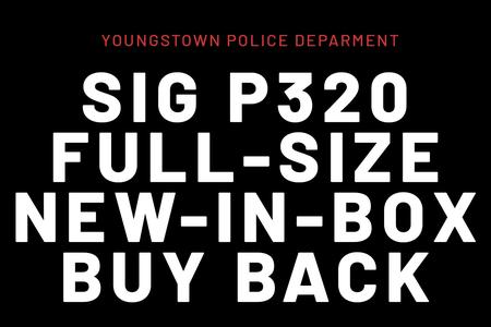 YPD SIG SAUER P320 FULL SIZED 9MM PISTOLS WITH 3 MAGS AND NIGHT SIGHTS