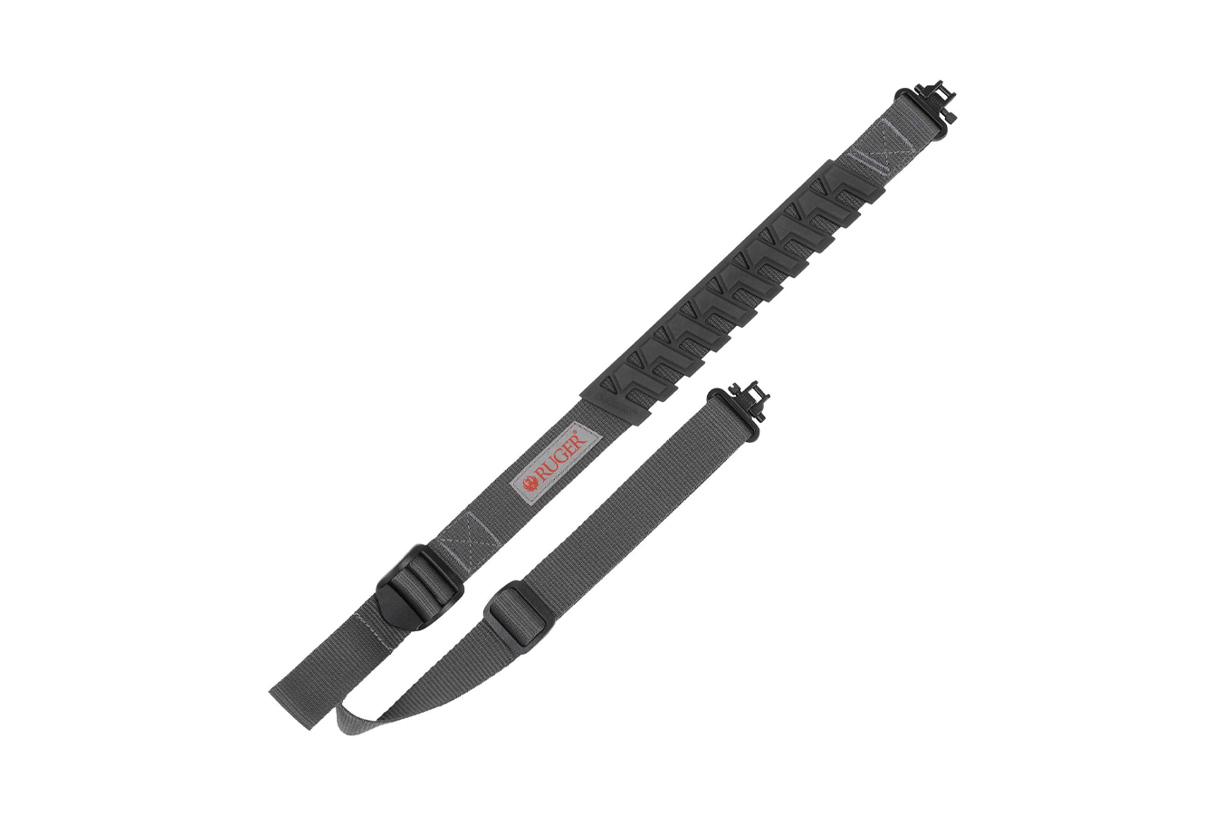 Allen Trak Web Rifle Sling with Swivels Gray