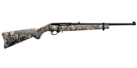 10/22 22LR RIFLE W/ MOSSY OAK CAMO STOCK