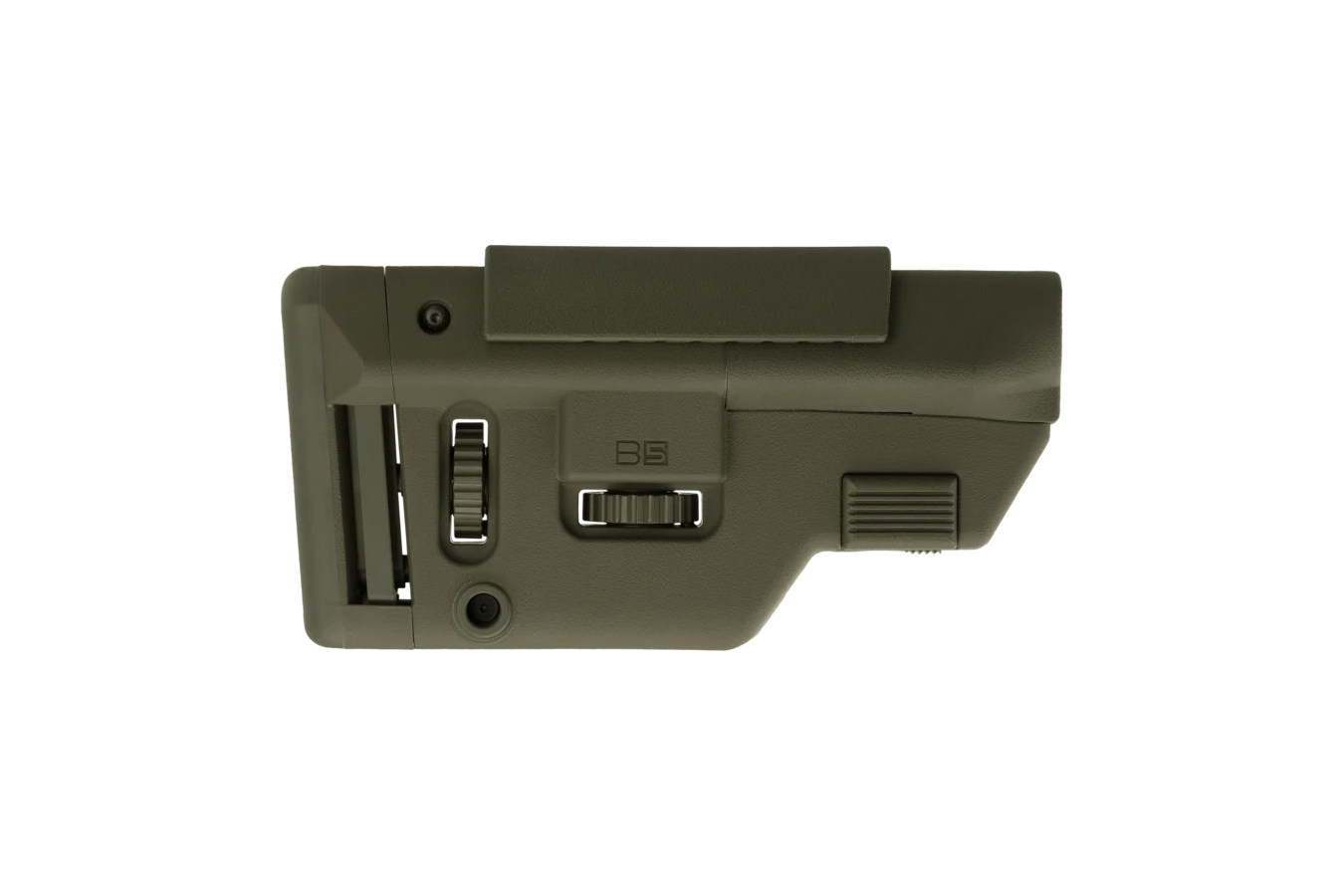 B5 Systems AR-15 Collapsible Precision Stock Long OD Green