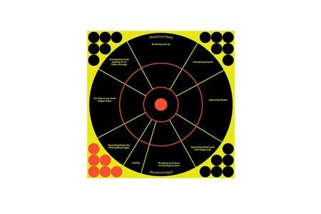 SHOOT-N-C 12X18 HANDGUN TRAINER TARGET