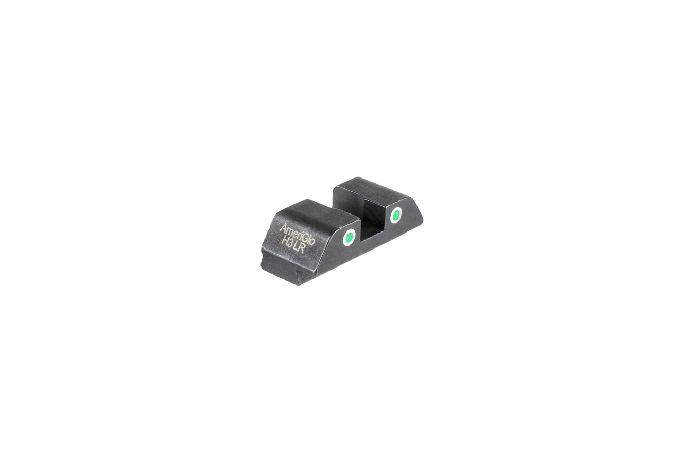 Ameriglo Tritium Rear Sight for Glock Pistols Green Tritium 2-Dot White Outlines .276