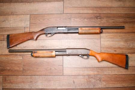 REMINGTON ODRC REMINGTON 870 POLICE MAGUM 12 GA WOOD STOCK 20 BARREL USED