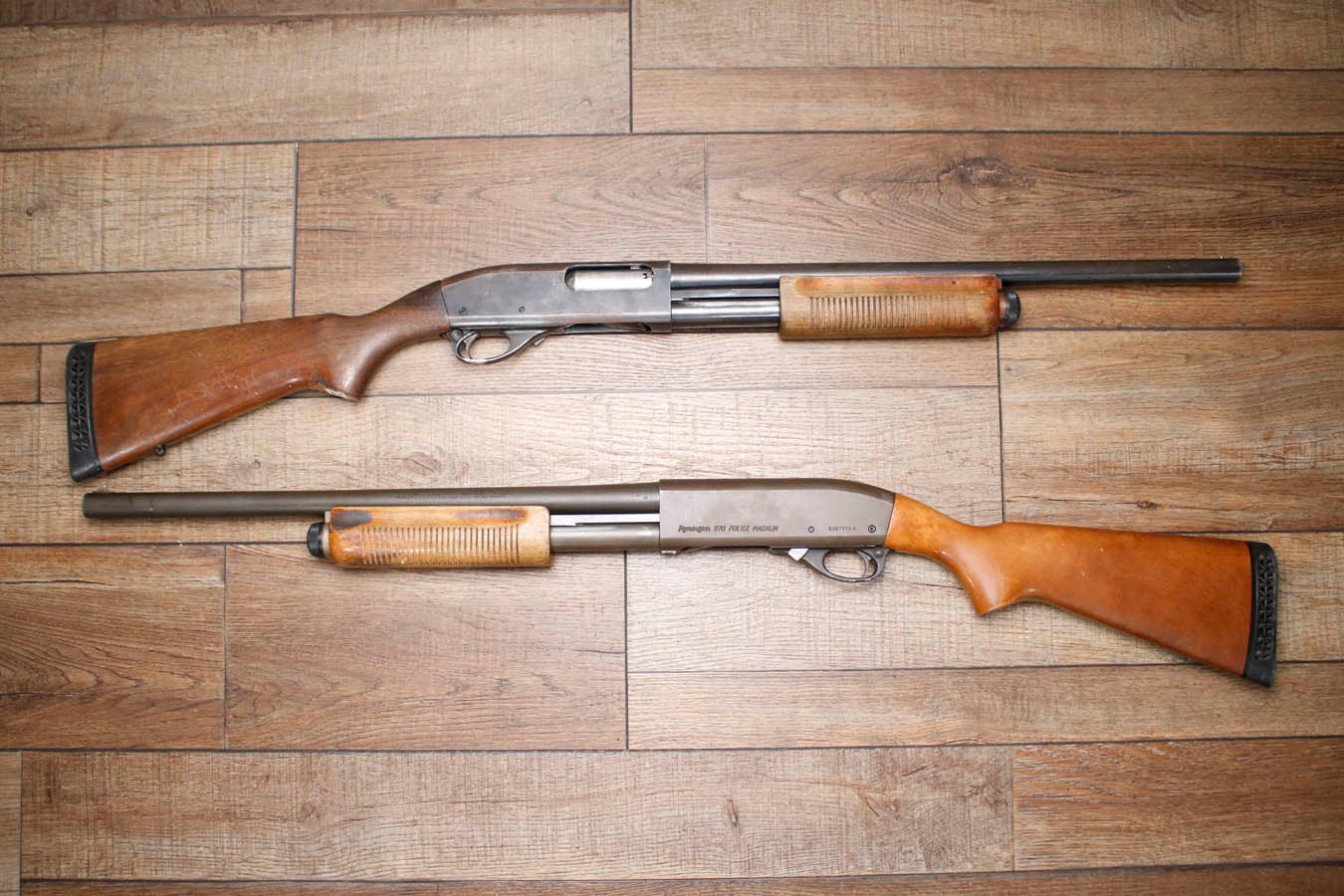 Remington 870 Police Magnum 12GA Police Trade-In Shotgun with Wood Stock and 20 Inch Barrel