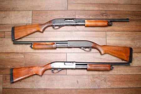 REMINGTON ODRC REMINGTON 870 POLICE MAGUM 12 GA WOOD STOCK 18 BARREL USED