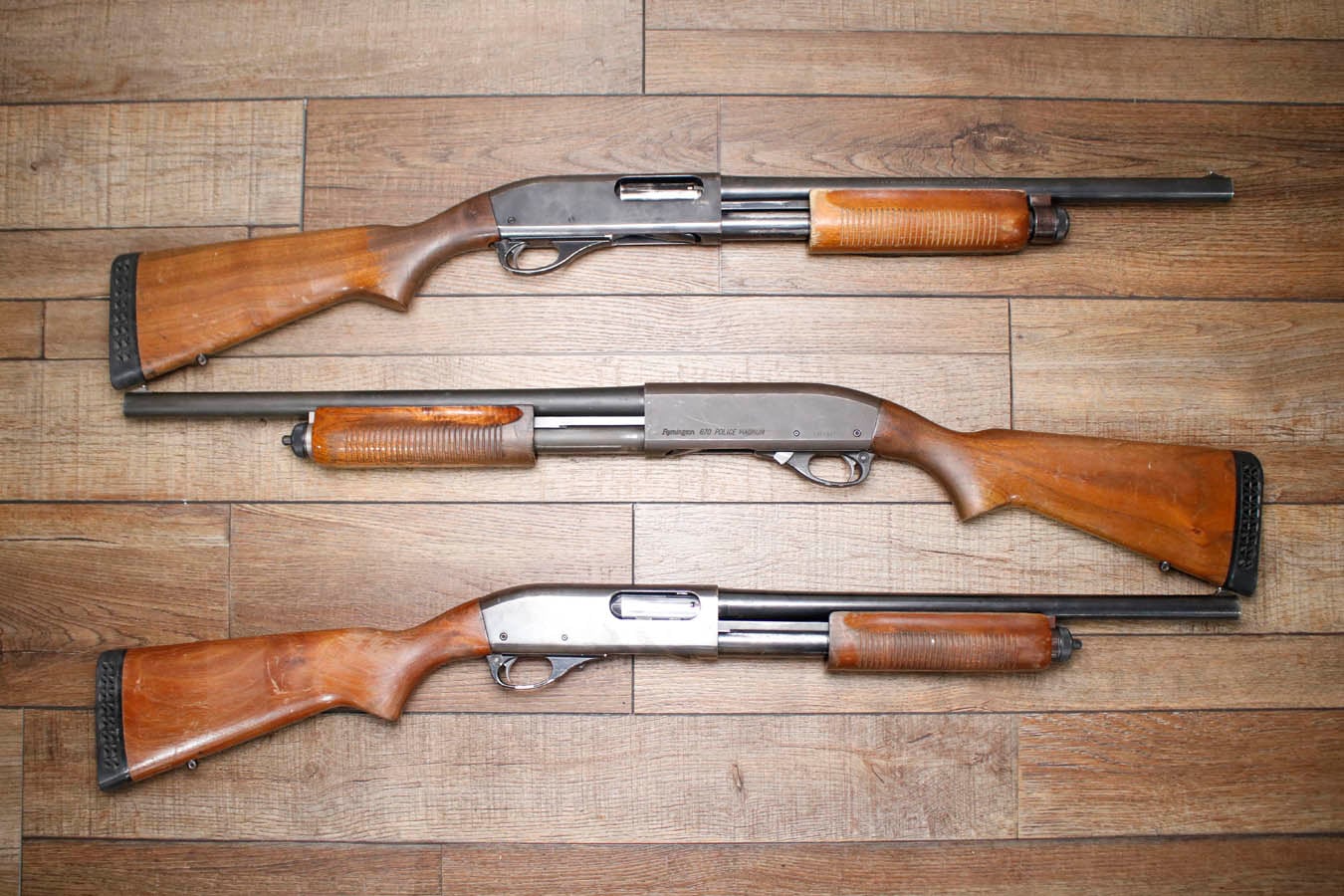Remington 870 Police Magnum 12GA Police Trade-In Shotgun with Wood Stock and 18 Inch Barrel