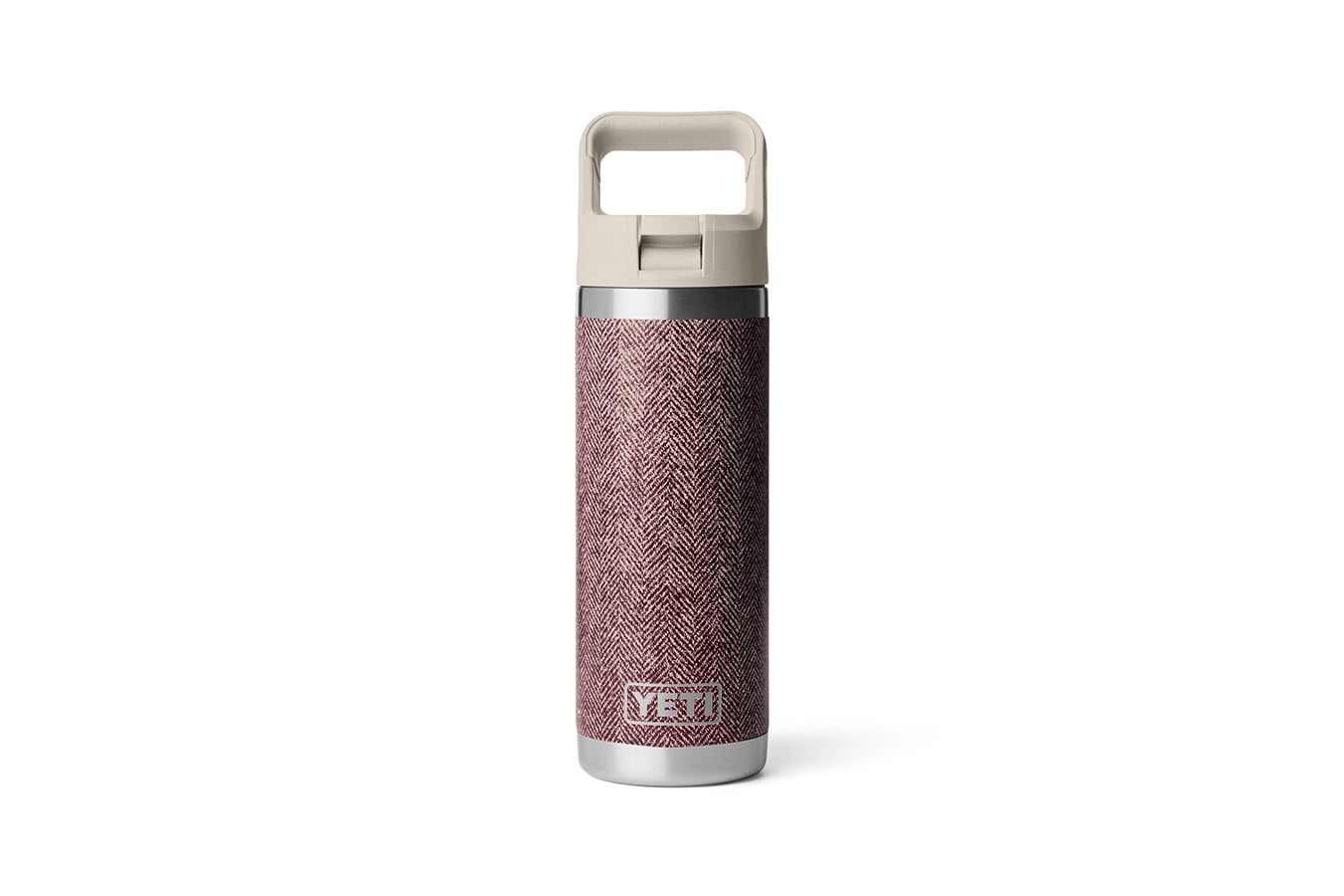 Yeti Coolers Rambler 18 oz Water Bottle with Straw Cap Riverhead Red