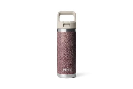 RAMBLER 18 OZ C STRAW BOTTLE RIVERHEAD RED