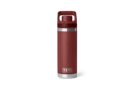 RAMBLER 18 OZ BOTTLE FCHUG STAG RED