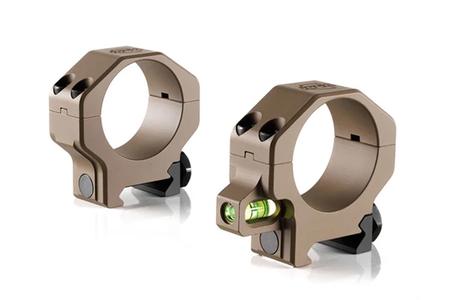 PRECISION 34MM MEDIUM (1.00`) WITH CO-LINEAR BUBBLE LEVEL, FDE CERAKOTE 