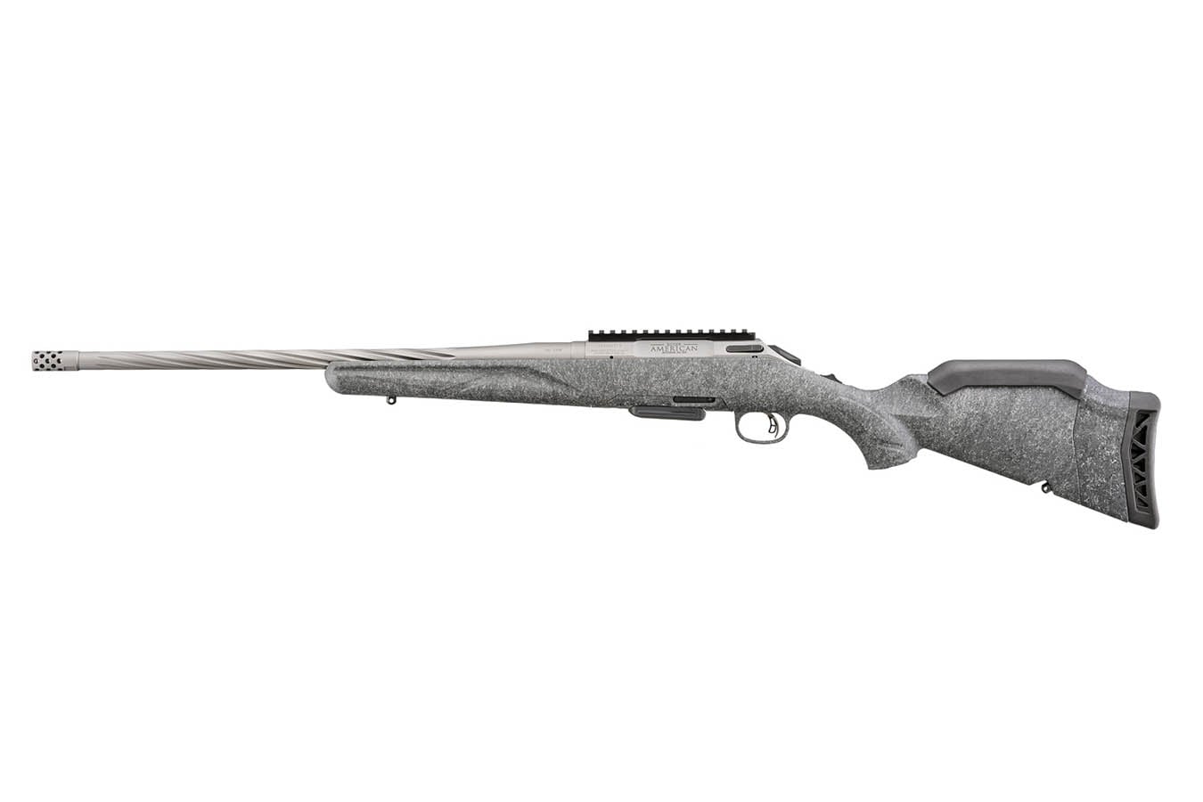 Ruger American Gen II 223 Rem Bolt-Action Rifle with Gray Splatter Stock