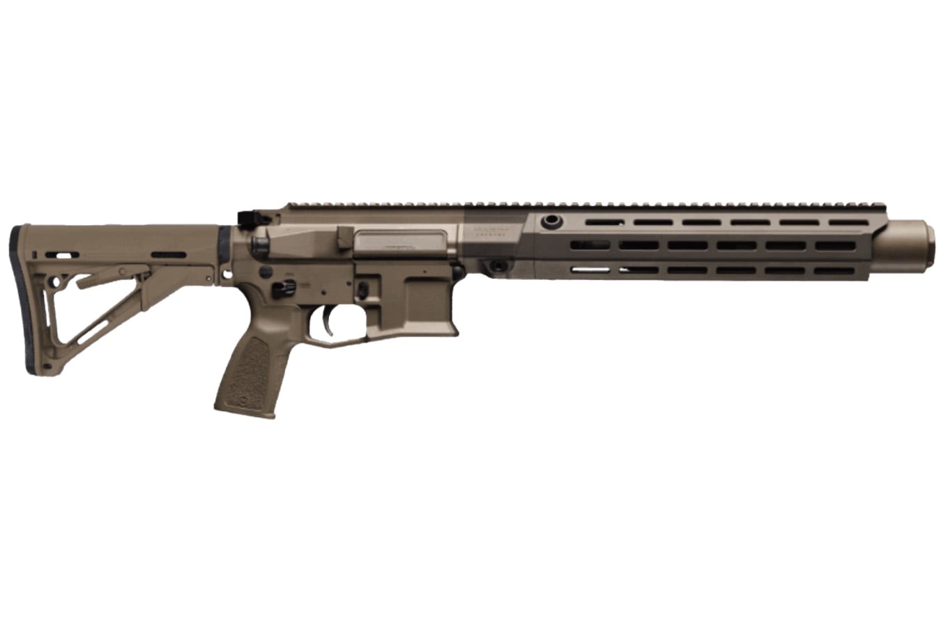 Maxim Defense SDX RFLX 300 Blackout Semi Auto Integrally Suppressed Short Barrel Rifle with Tan Cerakote Finish