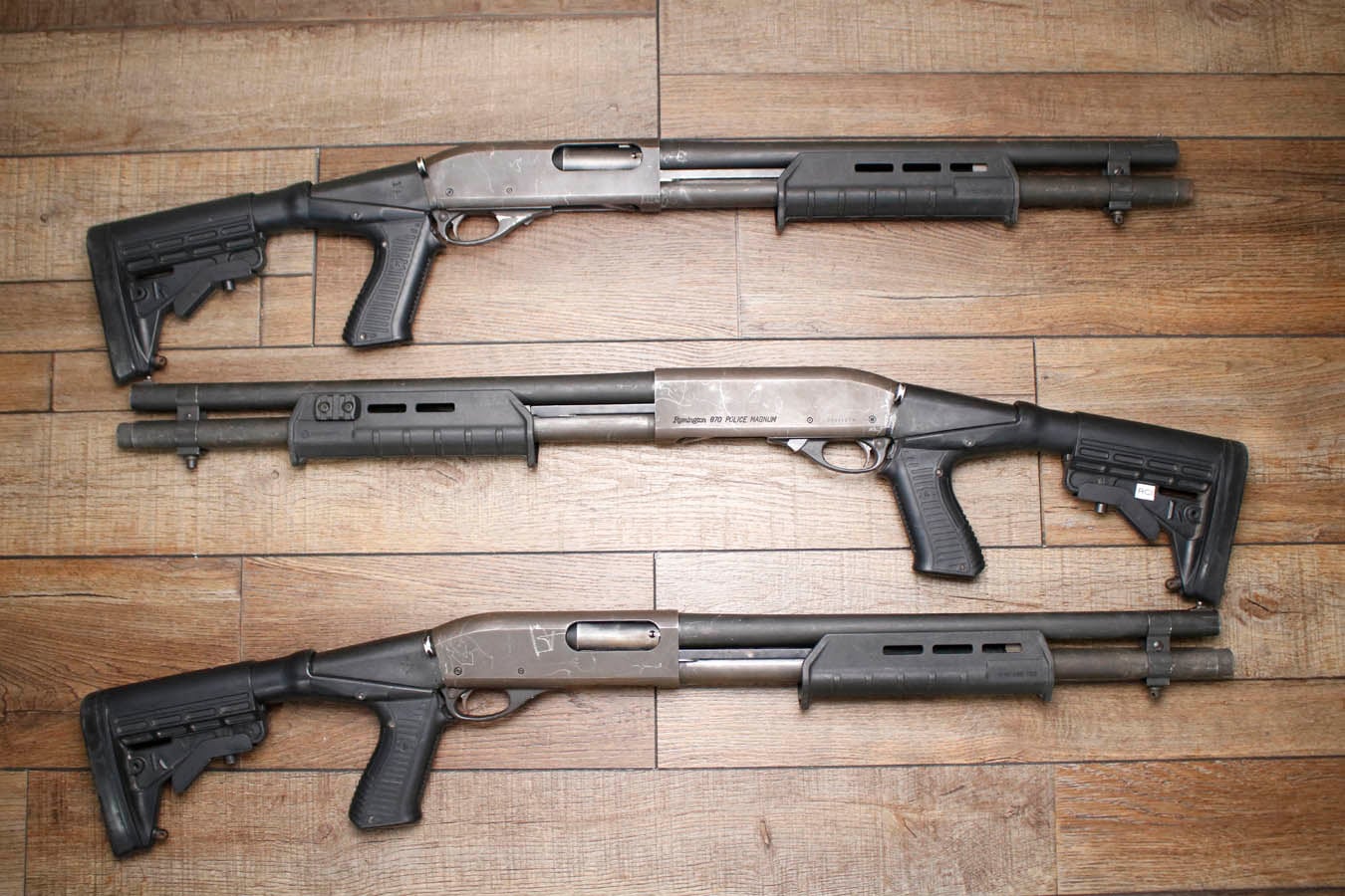 Remington 870 Police Magnum 12GA Police Trade-In Shotgun with Pistol Grip and Extended Tube Mag