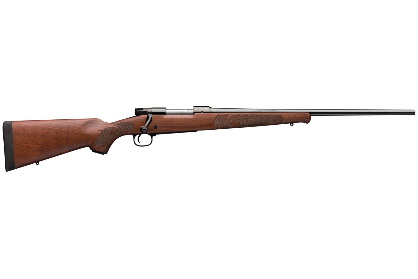 Winchester M70 Featherweight 243 Winchester Bolt Action Rifle with Black Walnut Stock