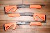 REMINGTON ODRC REMINGTON 870 EXPRESS MAGNUM 12 GA SYSNTHETIC ORANGE PISTOL GRIP USED