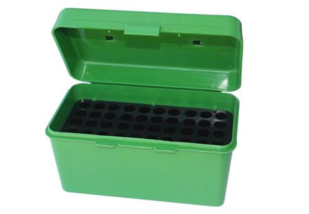 MTM H50RL10     50RD RIFLE BOX LG              GRN