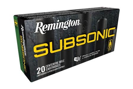 Remington 45-70 Government 300gr BHP Subsonic 20/Box