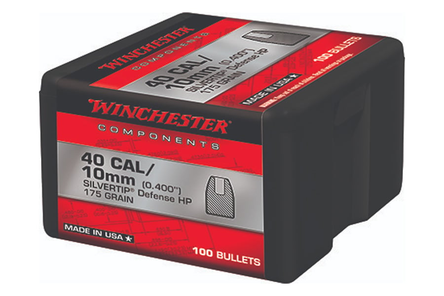 Winchester 40S&W 175gr Silvertip Hollow Point 100/Box