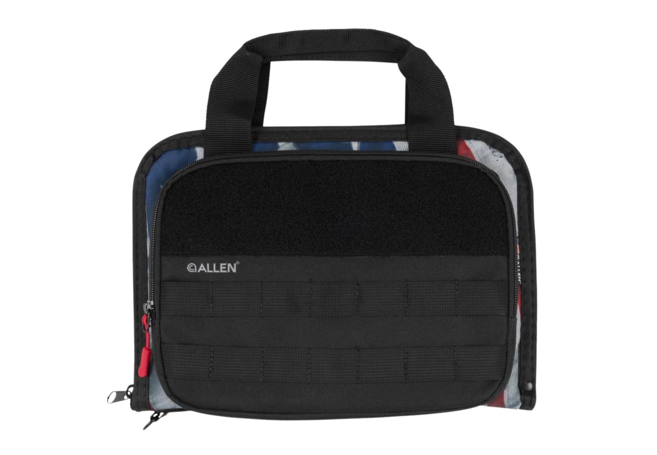 Allen Double Pistol Case Red White Blue