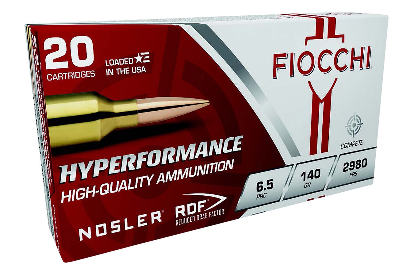 Fiocchi 6.5PRC 140gr Nosler Hyperformance Match 20/Box