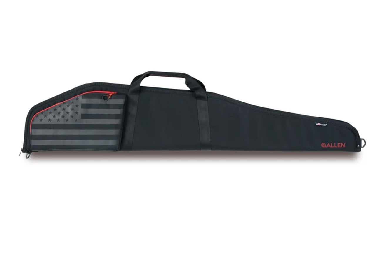Allen 48 Inch Lockable Rifle Case Black with Flag