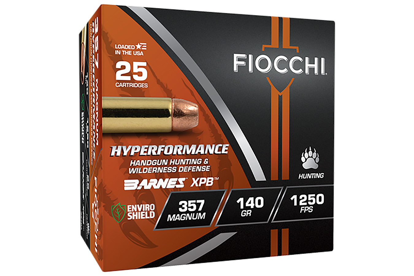 Fiocchi 57Mag 140gr Hyperformance XPB 25/Box