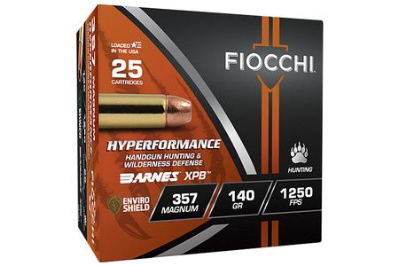 FIO 357BA     HYPERF HNT  357    140GR XPB   25/8