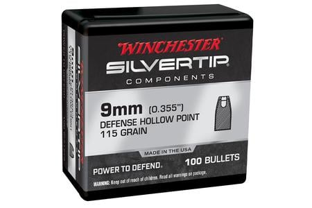 WIN WB9ST115X      BUL 9MM    115 STHP      100/10