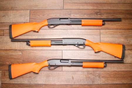 REMINGTON ODRC REMINGTON 870 EXPRESS MAGNUM 12 GA SYNTHETIC ORANGE 18IN USED