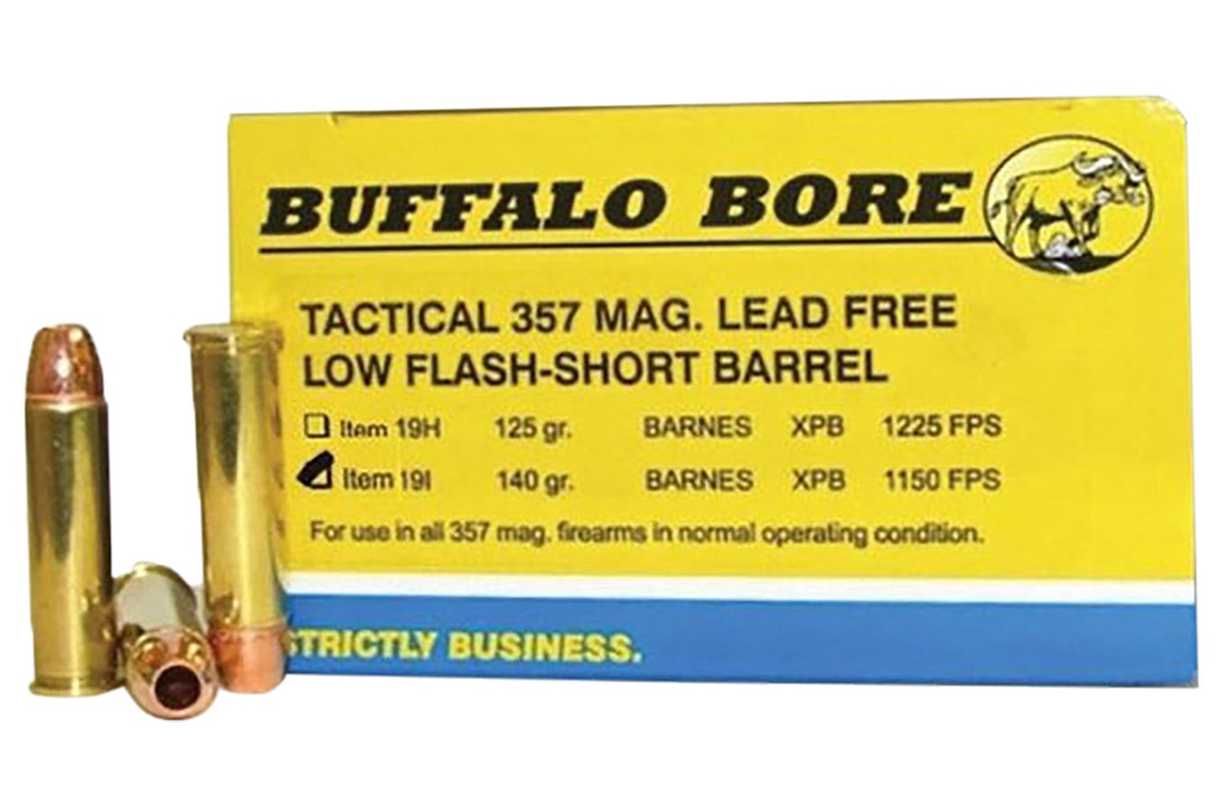 Buffalo Bore 357Mag 140gr Barnes VOR-TX XPB Lead Free 20/Box