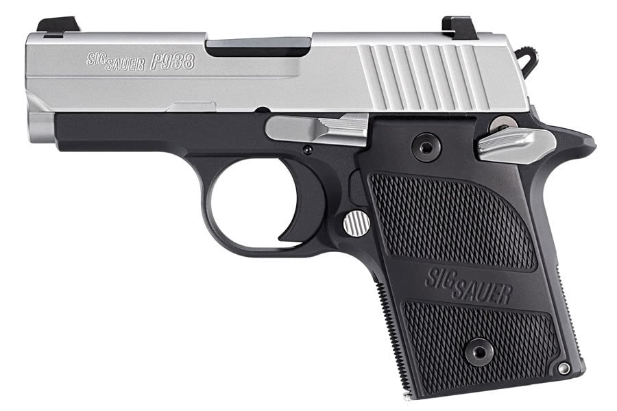 SIG SAUER P938 9MM 2-TONE ALUMINUM AMBI