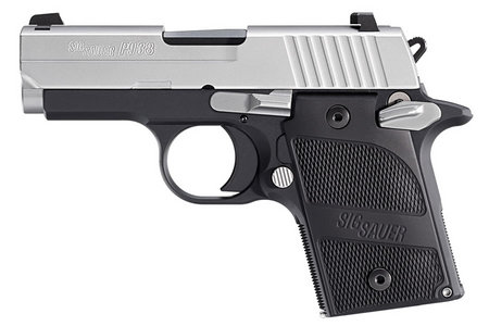 SIG SAUER P938 Two-Tone Aluminum 9mm Centerfire Pistol with Ambi Safety