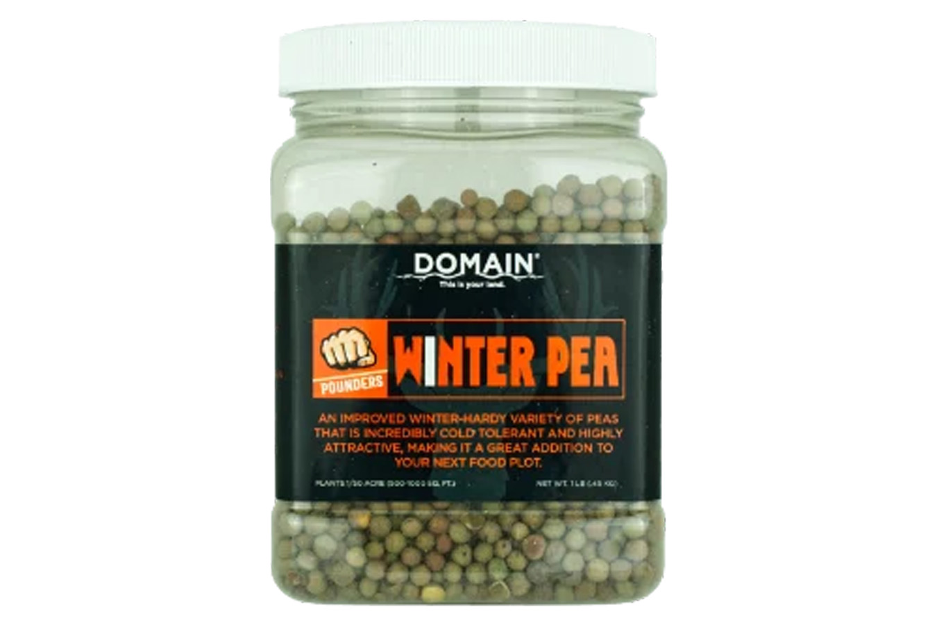 Domain Outdoors Winter Pea Food Plot Seed - 1 lb