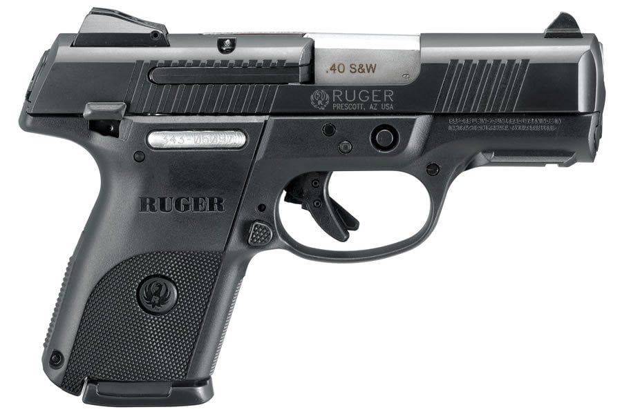 RUGER SR40C COMPACT 40SW BLACK NITRIDE PISTOL