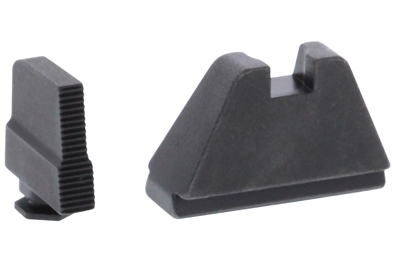 Ameriglo Optic Compatible Sight Set for Glock 5XL Tall Serrated Front Sight-Black Rear Sight