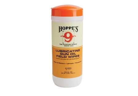 HOPPES GUN OIL WIPES 7X8 120CT