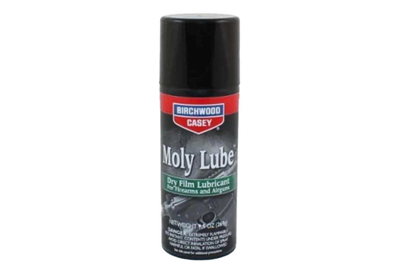 Birchwood Casey Moly Lube Dry Film Firearm Lubricant Aerosol 9.5 oz