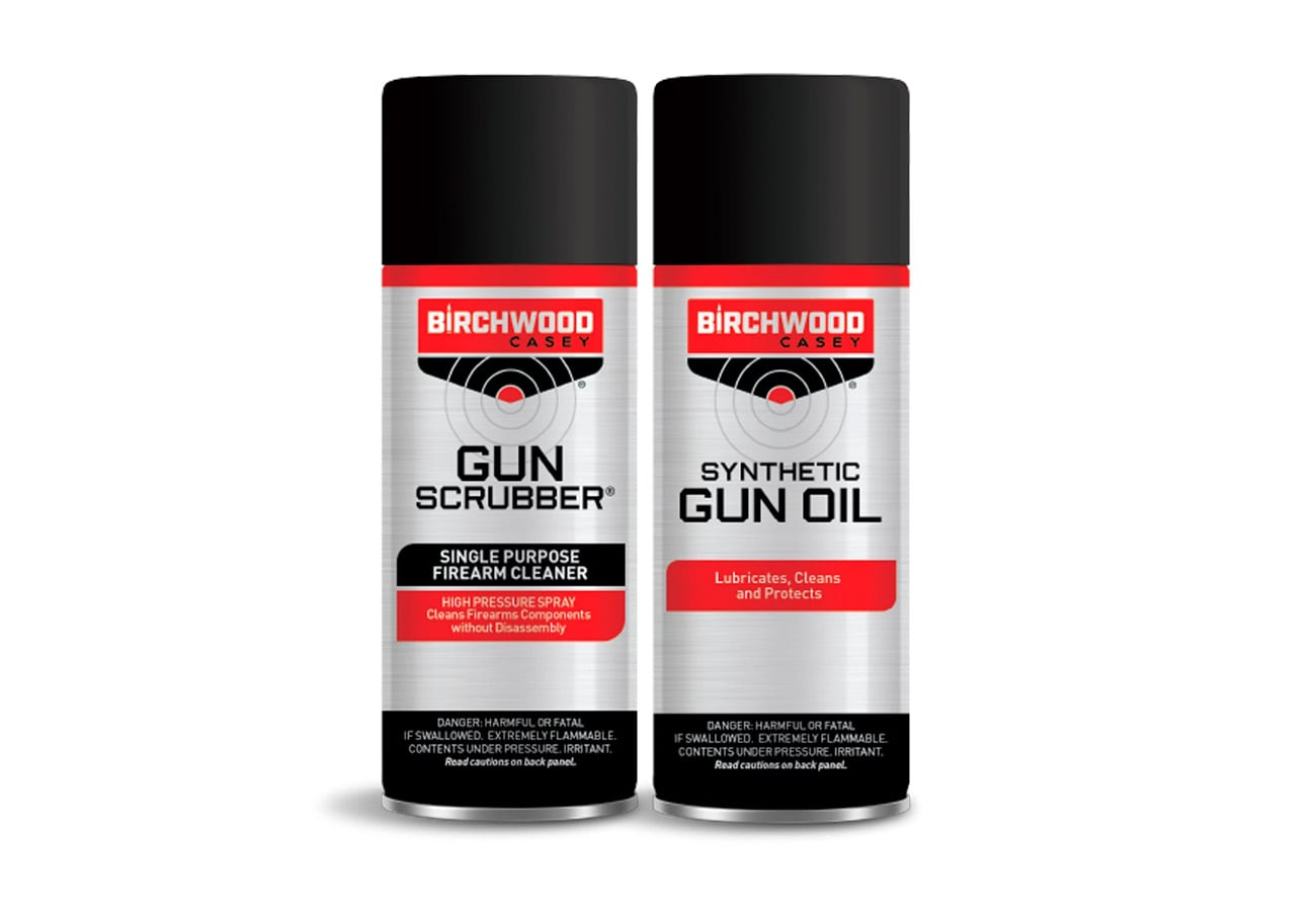 Birchwood Casey Gun Scrubber and Synthetic Gun Oil Combo 1.25 oz