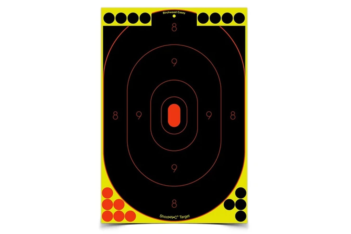 Birchwood Casey Shoot-N-C Silhouette Targets – 12 Pack