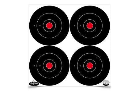 BIR 35570          DIRTYBRD 6 BULLSEYE      100PK