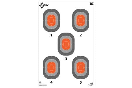 ALLEN EZAIM 5 SPOT TRGT 23X35 50PK