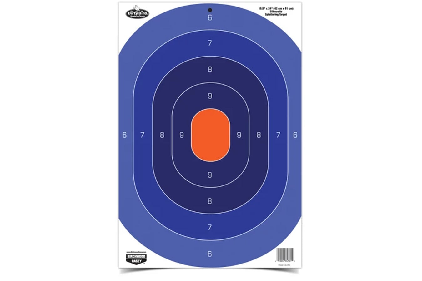 Birchwood Casey Dirty Bird Blue & Orange Targets – 3 Pack