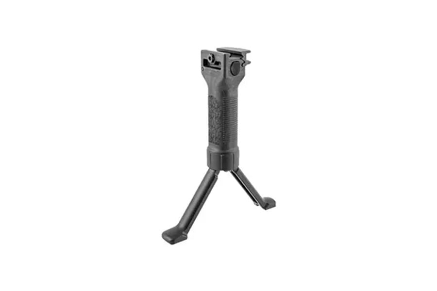 Grip Pod V2 Enhanced Military Polymer/Steel Automatic Bipod Vertical Grip Black