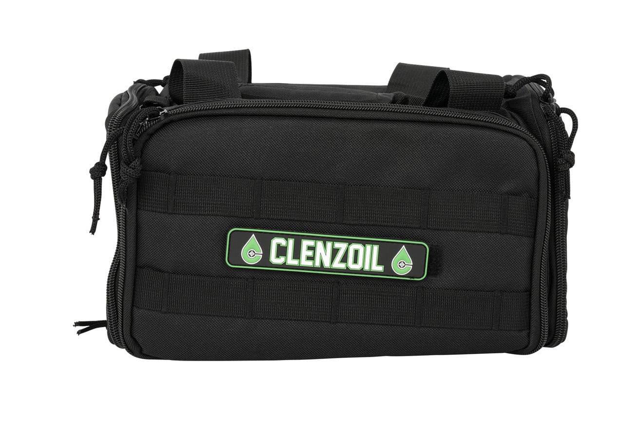 Cleanzoil Universal Gun Care Range Bag 30 Piece Black