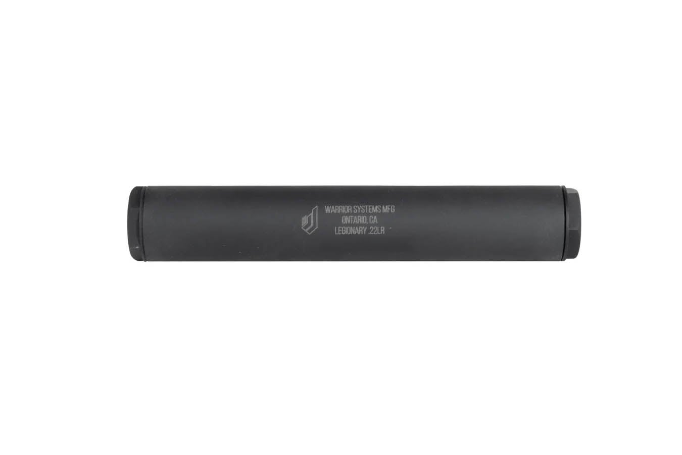 Warrior Systems Legionary Multi-Caliber Rimfire Suppressor, Black