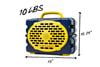 TURTLEBOX TURTLEBOX GAMEDAY SERIES 2.0 ORIGINAL BLUE  MAIZE 
