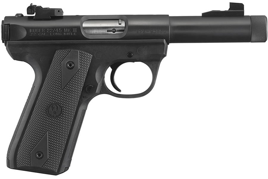 RUGER 22/45 MARK III WITH THREADED BARREL