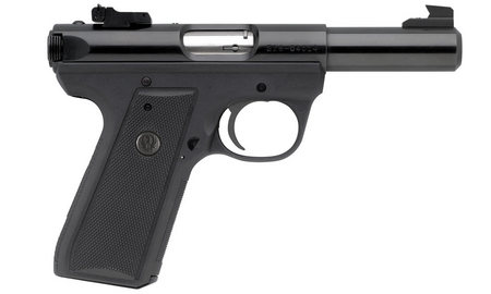 RUGER 22/45 22LR Target Rimfire Pistol 4-inch with Molded Grips